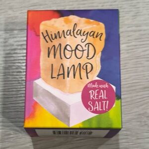 NWT Running Press | Himalayan Mood Lamp: Made with Real Salt!